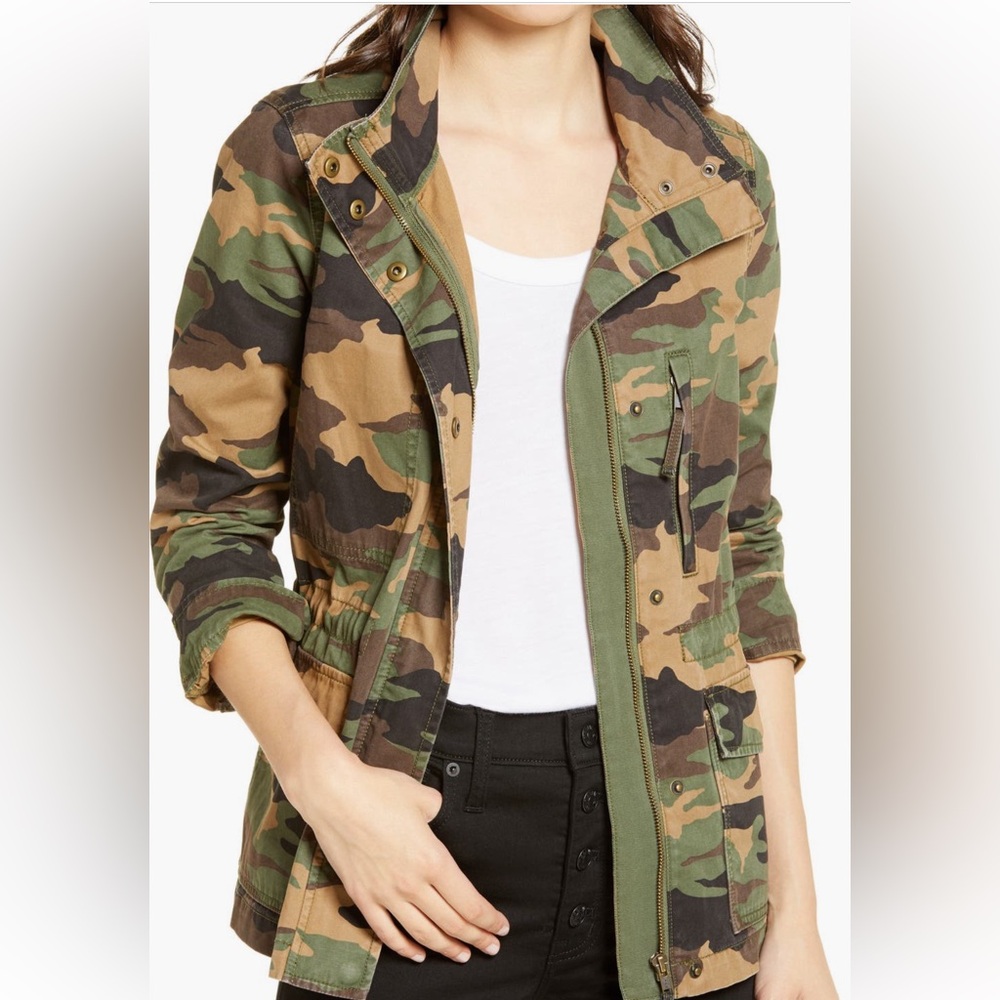 Madewell Camo Utility Jacket
